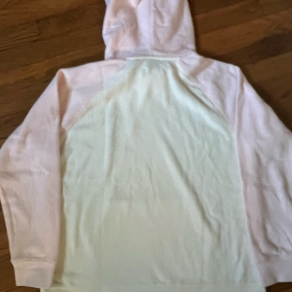 Outerknown Color Block Pink Coral White Terry Hoodie size S and L NWT - Picture 2 of 9
